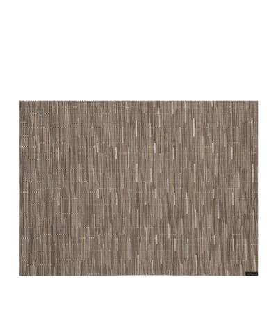 Chilewich Bamboo Rectangular Placemat (36cm X 48cm) In Dune