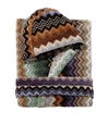 MISSONI GIACOMO HOODED BATHROBE (SMALL),15220128