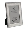 CARRS SILVER STERLING SILVER CROSS STITCH PHOTO FRAME (8"X6"),15239519