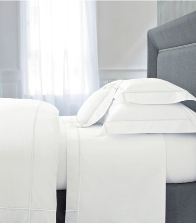 Yves Delorme Athena Blanc Boudoir Pillowcase (30cm X 40cm) In White