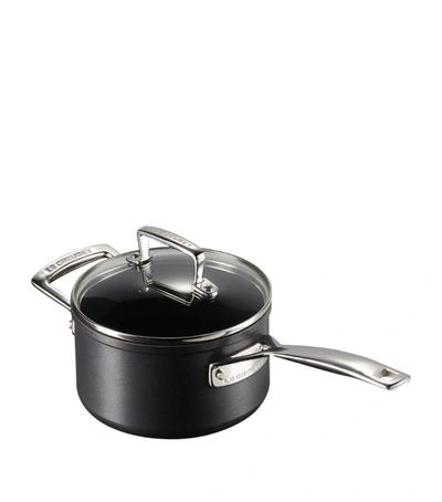 Le Creuset Toughened Non-stick Saucepan (17cm) In Black