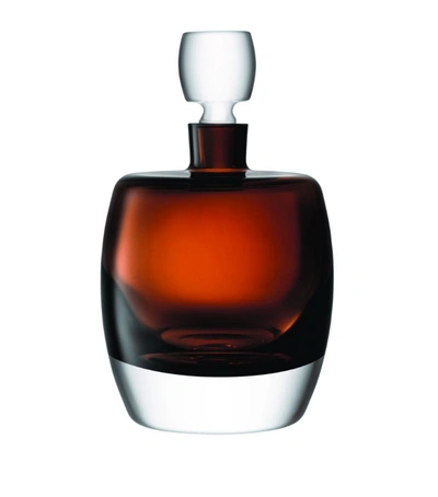 Lsa International Whisky Club Decanter (1.05l) In Brown