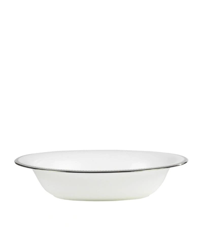Wedgwood Vera Wang Grosgrain Open Vegetable Dish (26cm) In White