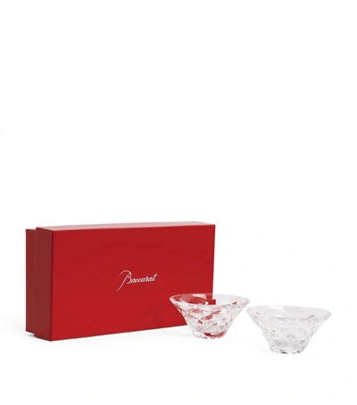Baccarat Small Swing Bowl (set Of 2) In Clear