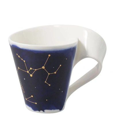 Villeroy & Boch Newwave Stars Sagittarius Mug In Blue