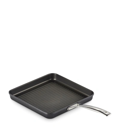 Le Creuset Cast Aluminium Square Grill Pan (28cm X 28cm) In Black