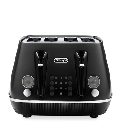 Delonghi Distinta 4-slice Toaster In Black