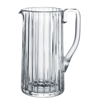 Baccarat Harmonie Crystal Pitcher In Weiss