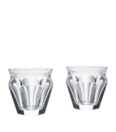 Baccarat Set Of 2 Harcourt Talleyrand Tumblers (90ml) In Multi