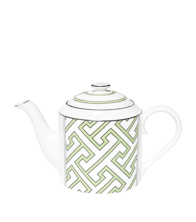 O.w.london Maze Teapot In Green
