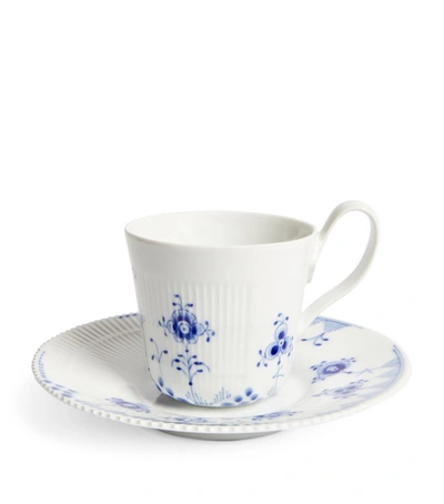 Royal Copenhagen Blue Elements Teacup And Saucer (25cl)