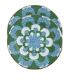 LA DOUBLEJ LA DOUBLEJ MOSAICO DESSERT PLATES (SET OF 2),16365658