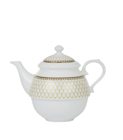 Halcyon Days Antler Trellis Tea For One In Ivory
