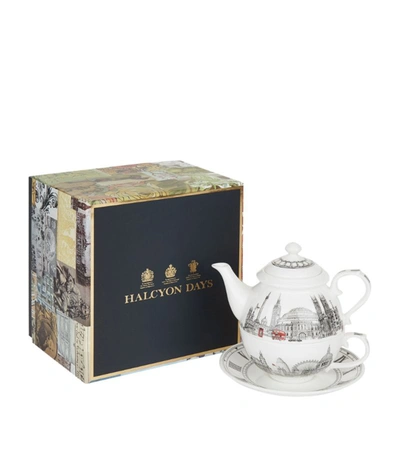 Halcyon Days London Icons Tea For One Set In Multi