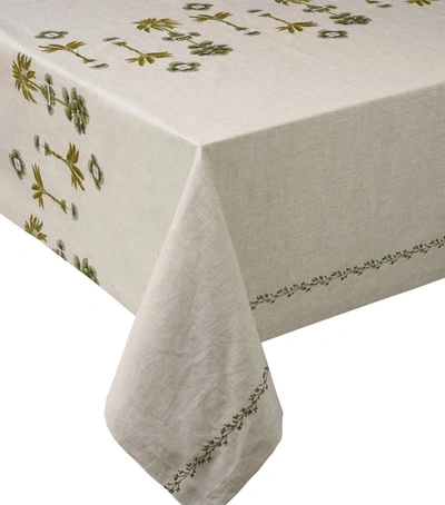 Alexandre Turpault Barbade Tablecloth (170cm X 250cm) In Beige