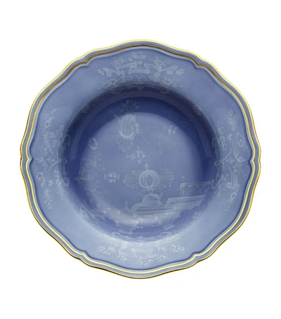Ginori 1735 Oriente Italiano Pervinca Soup Plate (24cm) In Multi