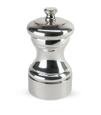 Peugeot Mignonnette Silver-plated Salt Mill In Silver Plated
