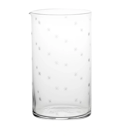 Richard Brendon Star Cut Mixing Glass (800ml) In Clear