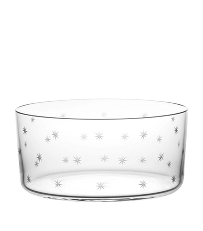Richard Brendon Star Cut Ice Bucket In Clear