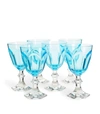 MARIO LUCA GIUSTI SET OF 6 DOLCE VITA HIGH WINE GLASSES (250ML),16850937