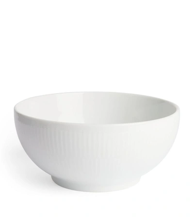 Royal Copenhagen White Fluted Bowl (24cm)