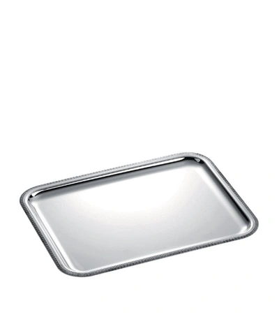 Christofle Silver-plated Malmaison Tray (36cm X 28cm)