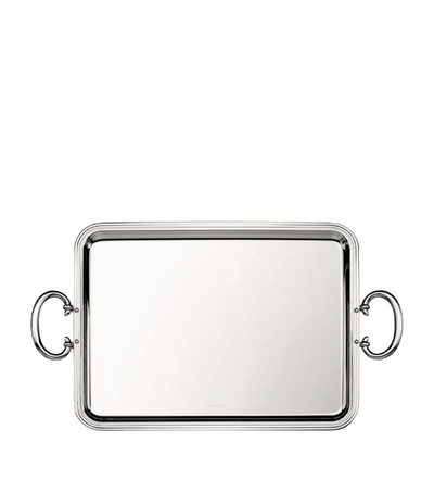 Christofle Silver-plated Albi Handled Tray (43cm X 31cm)
