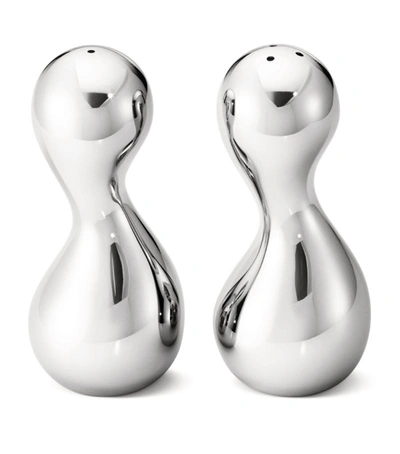 Georg Jensen Cobra 2-piece Salt & Pepper Shaker Set In Stainless Steel