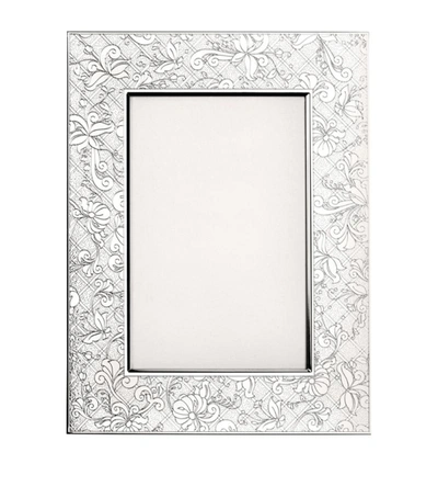 Christofle Silver-plated Jardin D'eden Photo Frame (5" X 7")