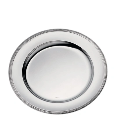 Christofle Silver-plated Malmaison Round Platter (40cm)