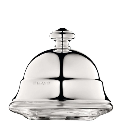 Christofle Albi Butter Dish (8.5cm) In Silver