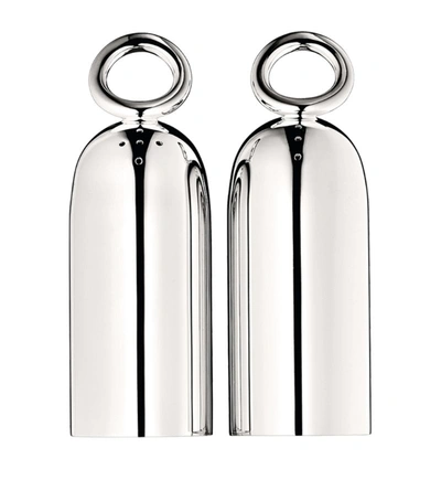 Christofle Vertigo Salt And Pepper Shaker Set In Silver