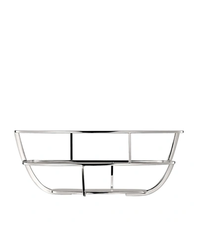 Christofle Silver-plated Bread Basket With Napkins