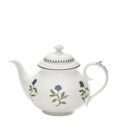Halcyon Days X Nina Campbell Marguerite Teapot In Multi