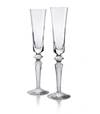 BACCARAT SET OF 2 MILLE NUITS FLUTISSIMO CHAMPAGNE GLASSES (170ML),14917425