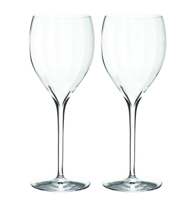 Waterford Set Of 2 Elegance Optic Sauvignon Blanc Wine Glasses In Clear