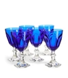 MARIO LUCA GIUSTI SET OF 6 DOLCE VITA HIGH WINE GLASSES (250ML),16850933