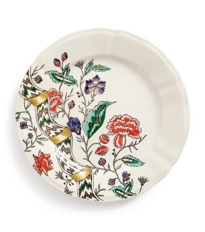 Gien Dominoté Dinner Plate (27cm) In Multi