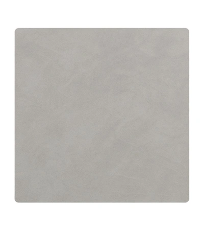Linddna Set Of 4 Nupo Coasters (10cm X 10cm) In Grey