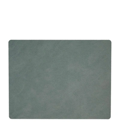 Linddna Hippo Square Placemats (set Of 4) In Green