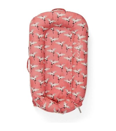 Dockatot Patterned Deluxe Pod Spare Cover (0-8 Months) In Red