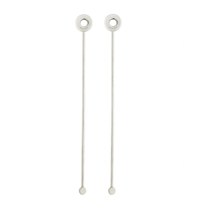 Christofle Cocktail Stirrers (set Of 2) In Silver