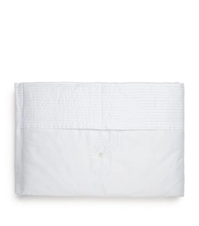 Tartine Et Chocolat Cotton Adjustable Bed Bumper In White