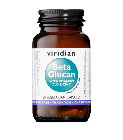 Viridian Beta Glucan With Vitamins C, D & Zinc (30 Capsules) In Multi