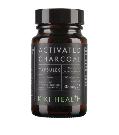 Kiki Heal+h Activated Charcoal Vegicaps (50 Capsules) In Multi