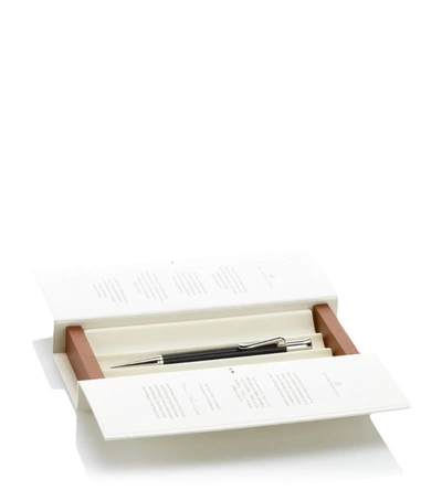 Graf Von Faber-castell Guilloche Pencil In Black