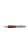 FABER CASTELL E-MOTION PEARWOOD FOUNTAIN PEN,14909605
