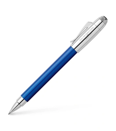 Graf Von Faber-castell X Bentley Rollerball Pen In Blue