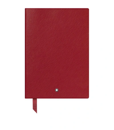 Montblanc Fine Stationary Leather Notebook #146, Red