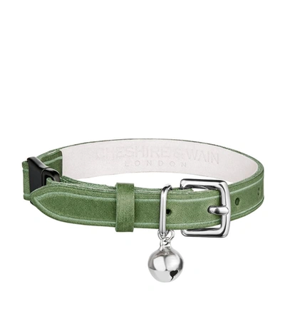 Cheshire & Wain Leather Muted Heritage Cat Collar